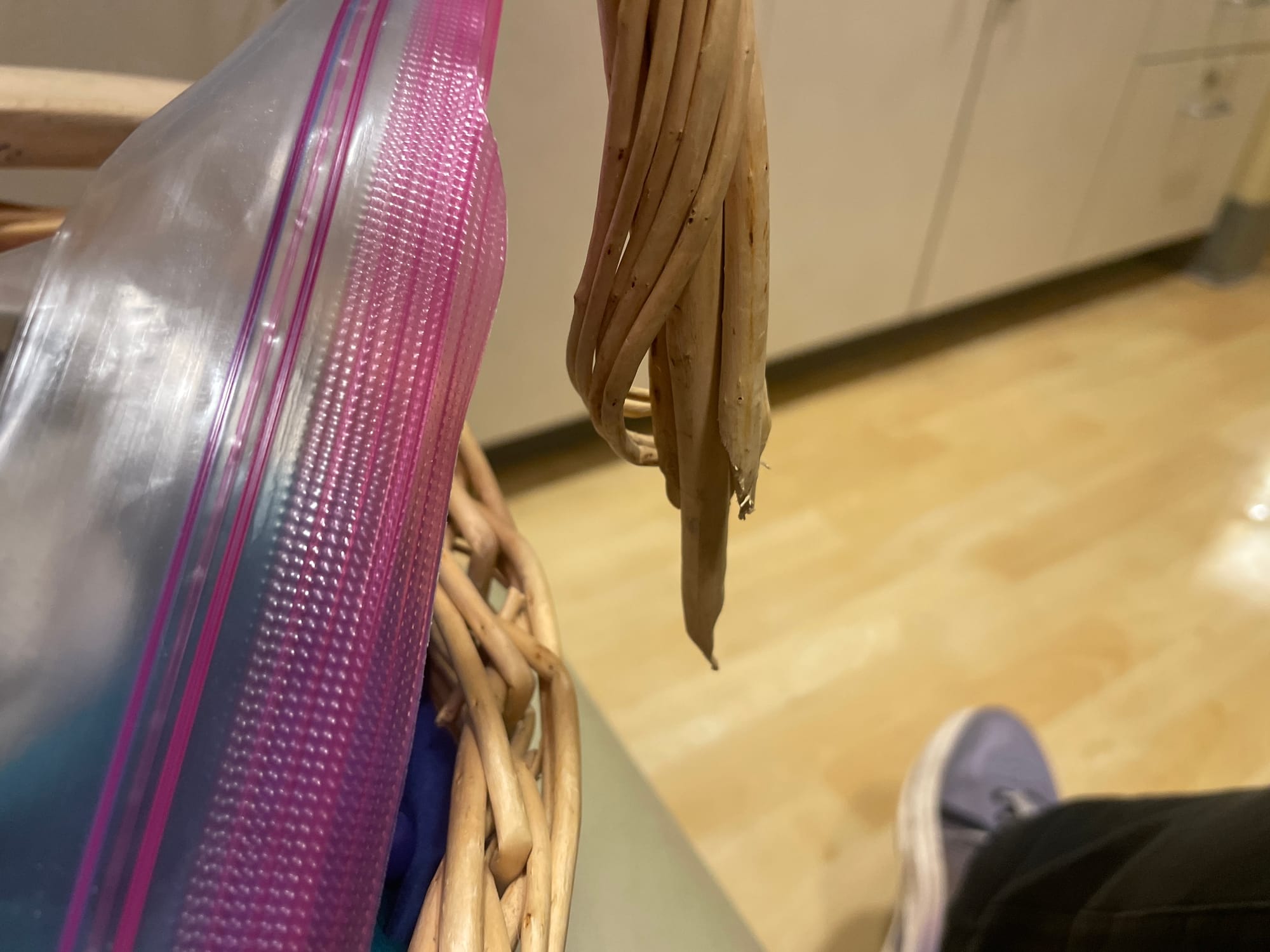 For this, I'll take the broken basket