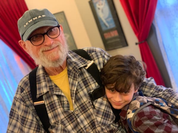 Happy Birthday Dad. G2 is definitely his grandfather's grandson...